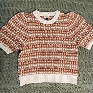 Universal Thread Crochet Sweater - Short-Sleeve and Cropped - Women’s Large